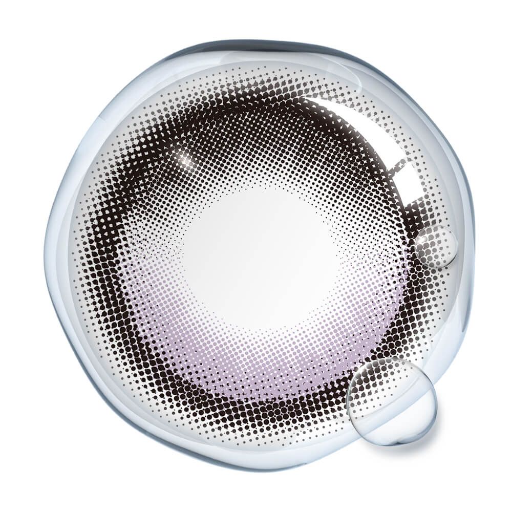 デューリット シリコーン ハイドロゲル／シリコン（Dewlit silicone hydrogel） ラベンダーデュー【回らない水光】