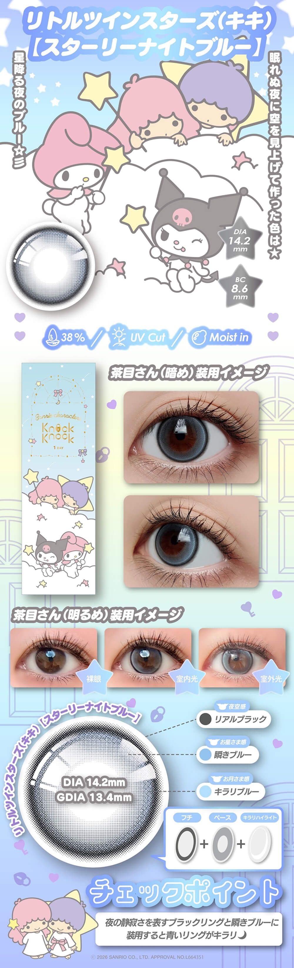 リトルツインシスターズ（キキ）【スターリーナイトブルー】