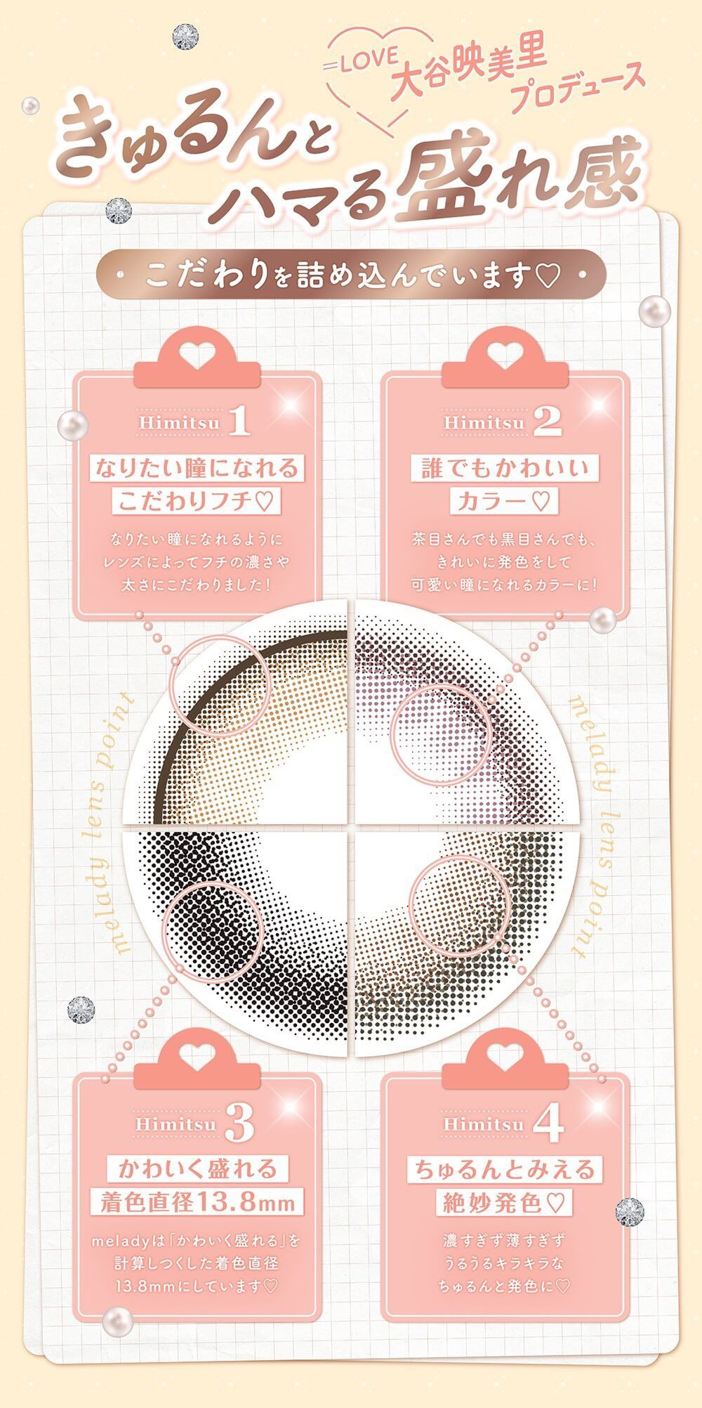 きゅるんとハマる盛れ感