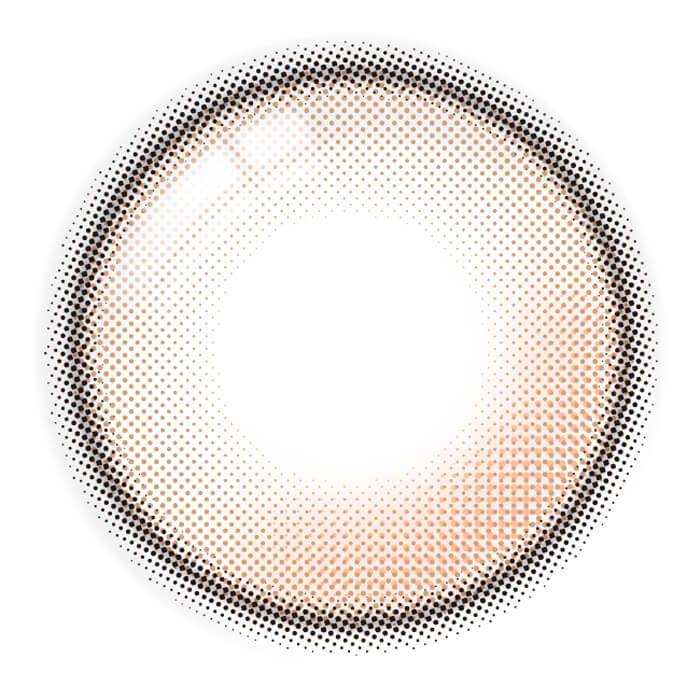 ワンデー リフレア エーアイ シリコーン ハイドロゲル／シリコン（1day refrear a-eye silicone hydrogel） キューティーベージュ