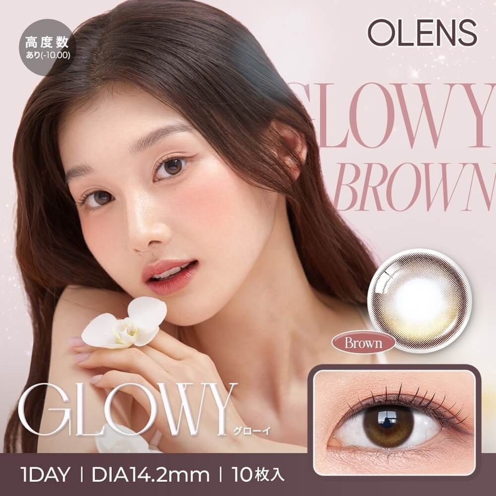 【美品】フェデラル・ゴールデン・グローリー　12枚セット オーレンズ グローイ（OLENS GLOWY） ゴールデンオリーブ | カラコン