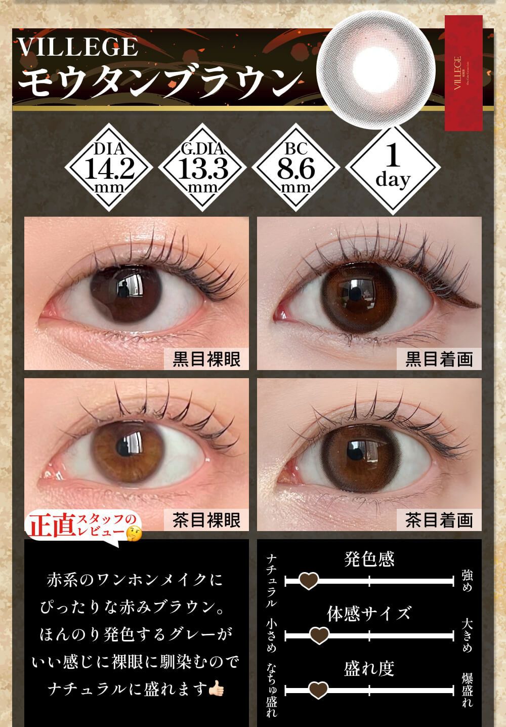モウタンブラウン