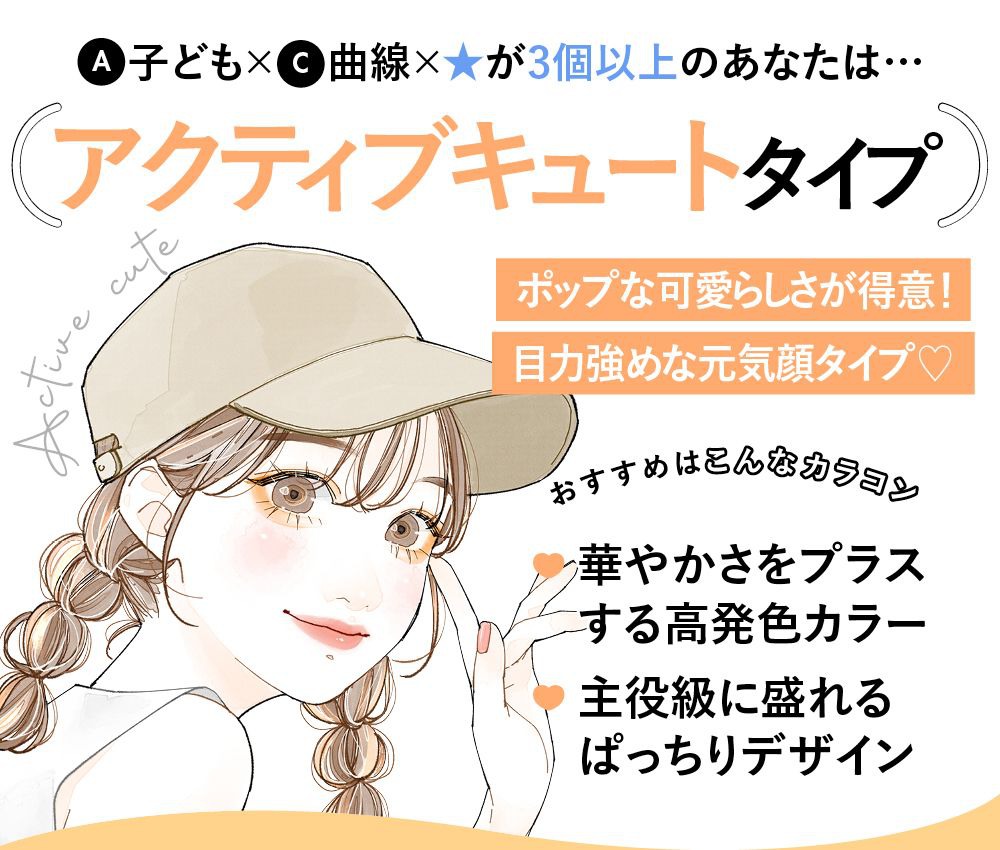 アクティブキュートタイプ