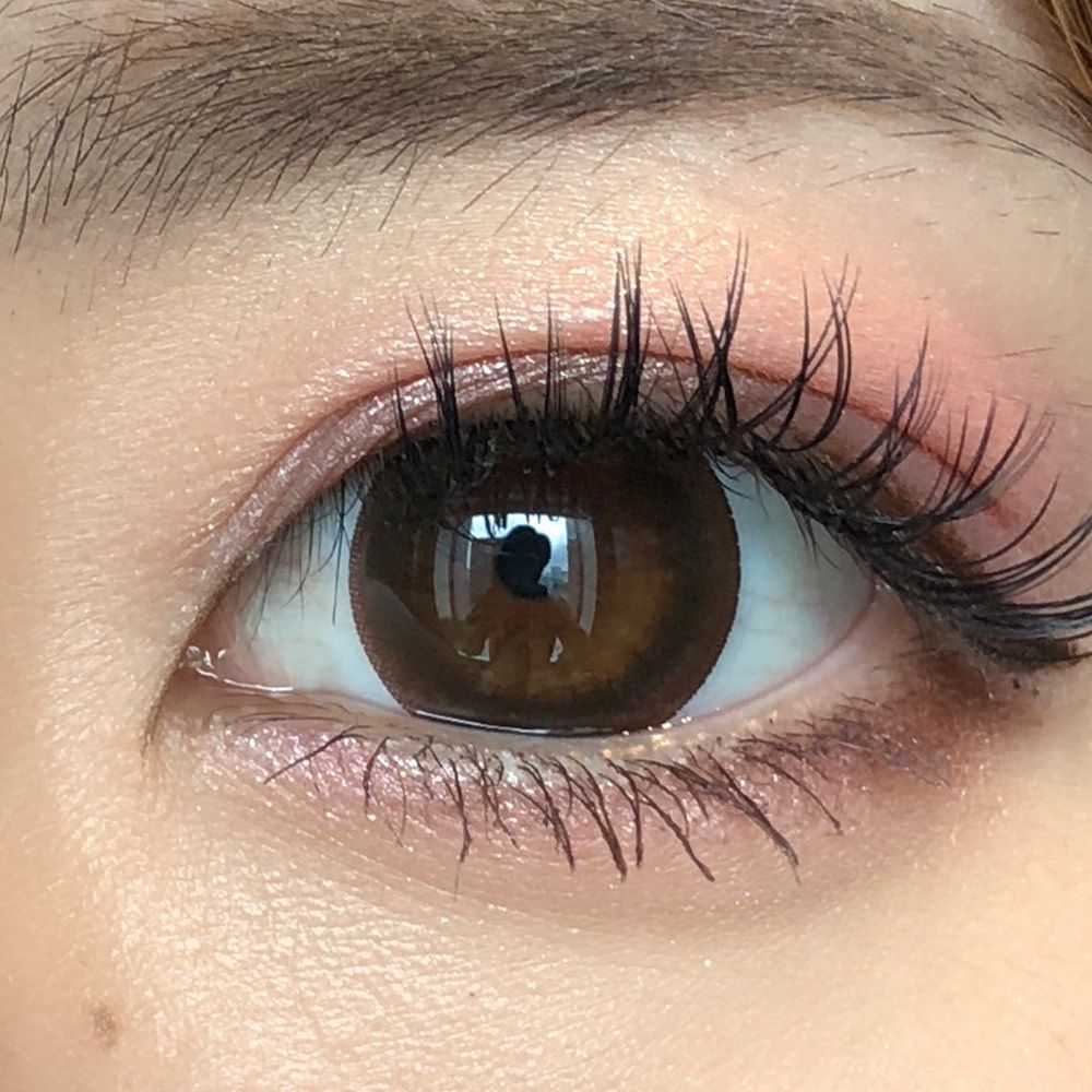 アイジェニック（EYE GENIC） スリークブラウン 着用イメージ
