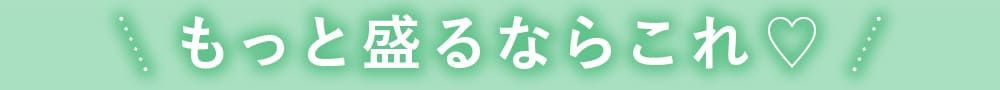 もっと盛るならこれ