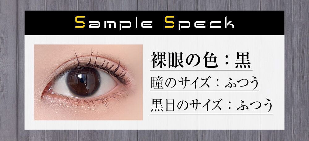 サンプルスペック