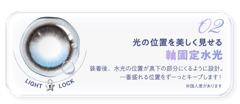 軸固定水光
