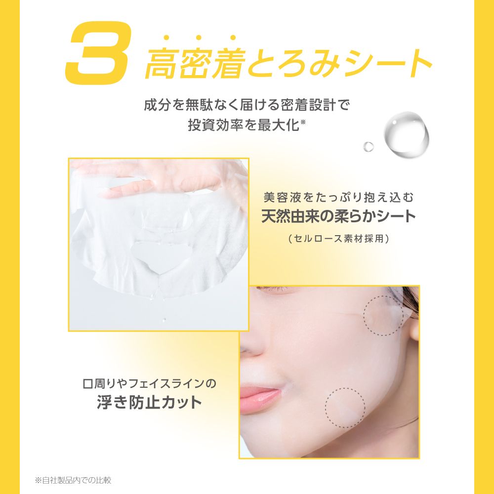 ハダファンド フルフィットマスク 14枚入り（HADAFnd. ） フラッシュショット
