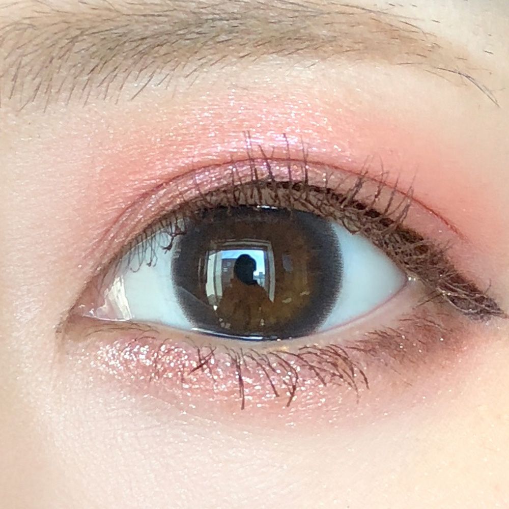 デコラティブアイズ ヴェイル（DECORATIVE EYES VEIL） カシスシャーベット 着用イメージ