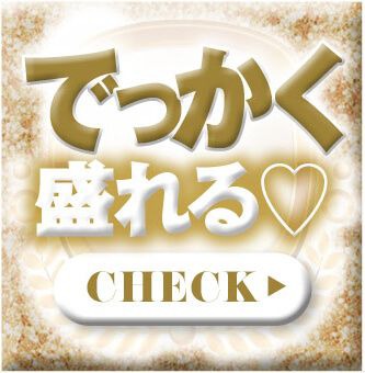 でっかく盛れる