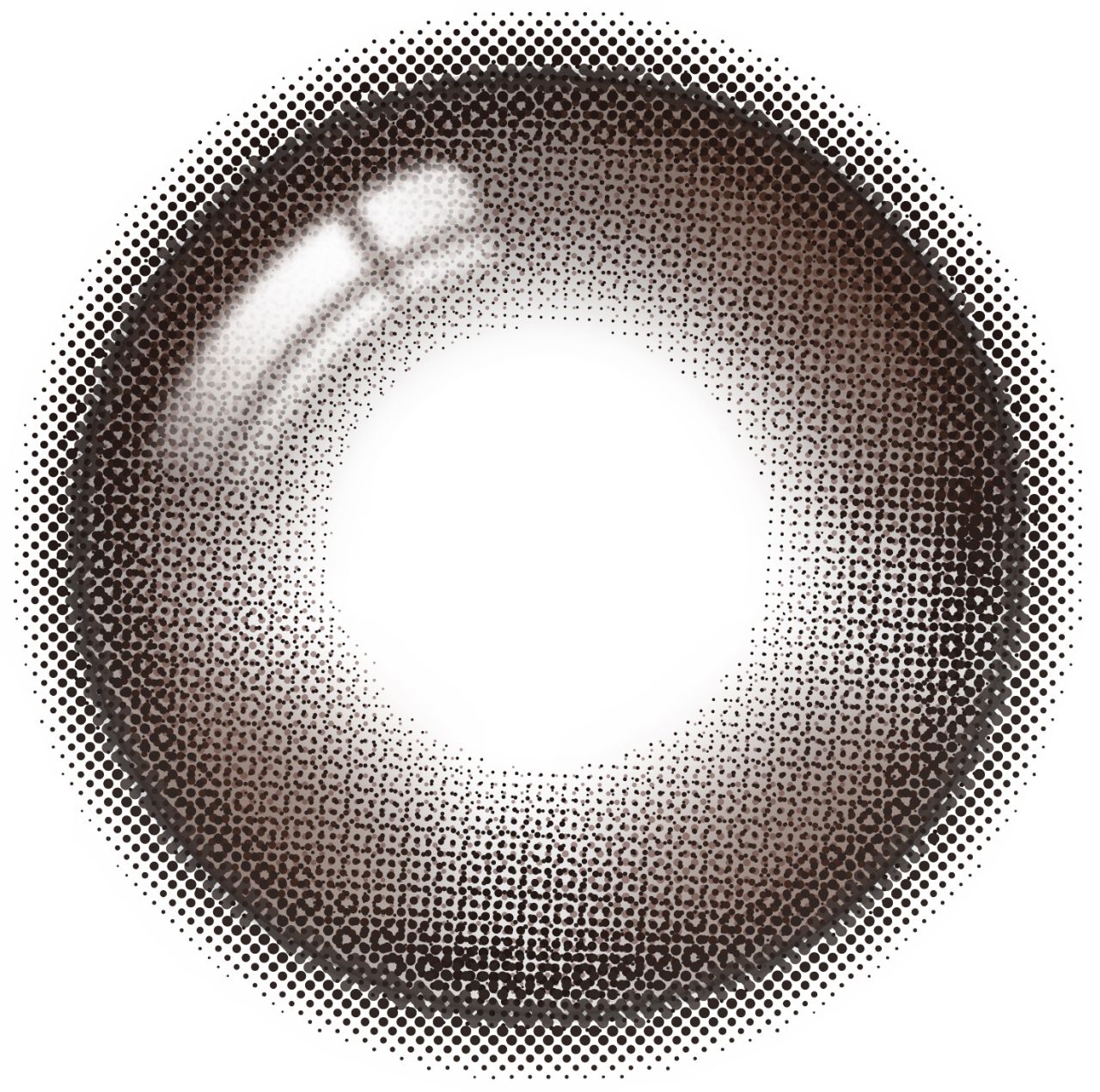 【お試し】ワンデー リフレア エーアイ シリコーン ハイドロゲル／シリコン（1day refrear a-eye silicone hydrogel） ドリップブラック