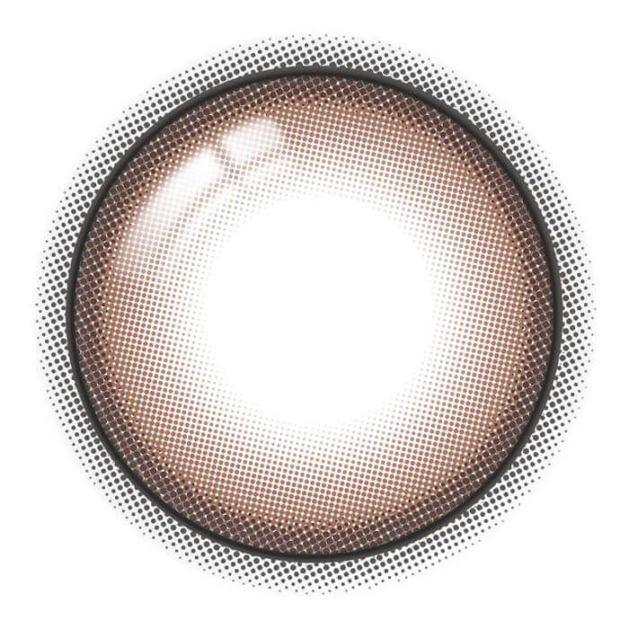ワンデー リフレア エーアイ シリコーン ハイドロゲル／シリコン（1day refrear a-eye silicone hydrogel） リファインドブラウン