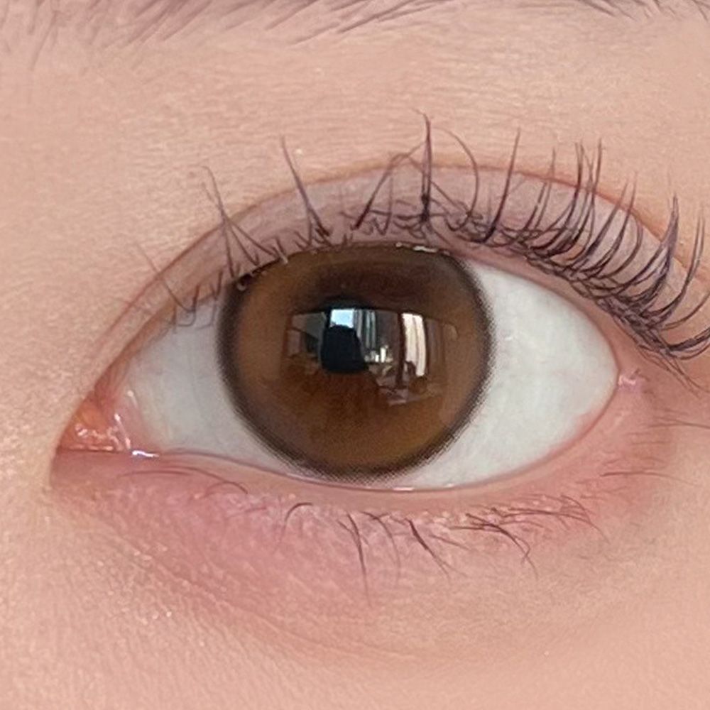 オーレンズ ダブルティント（OLENS Double Tint） ブラウン 着用イメージ