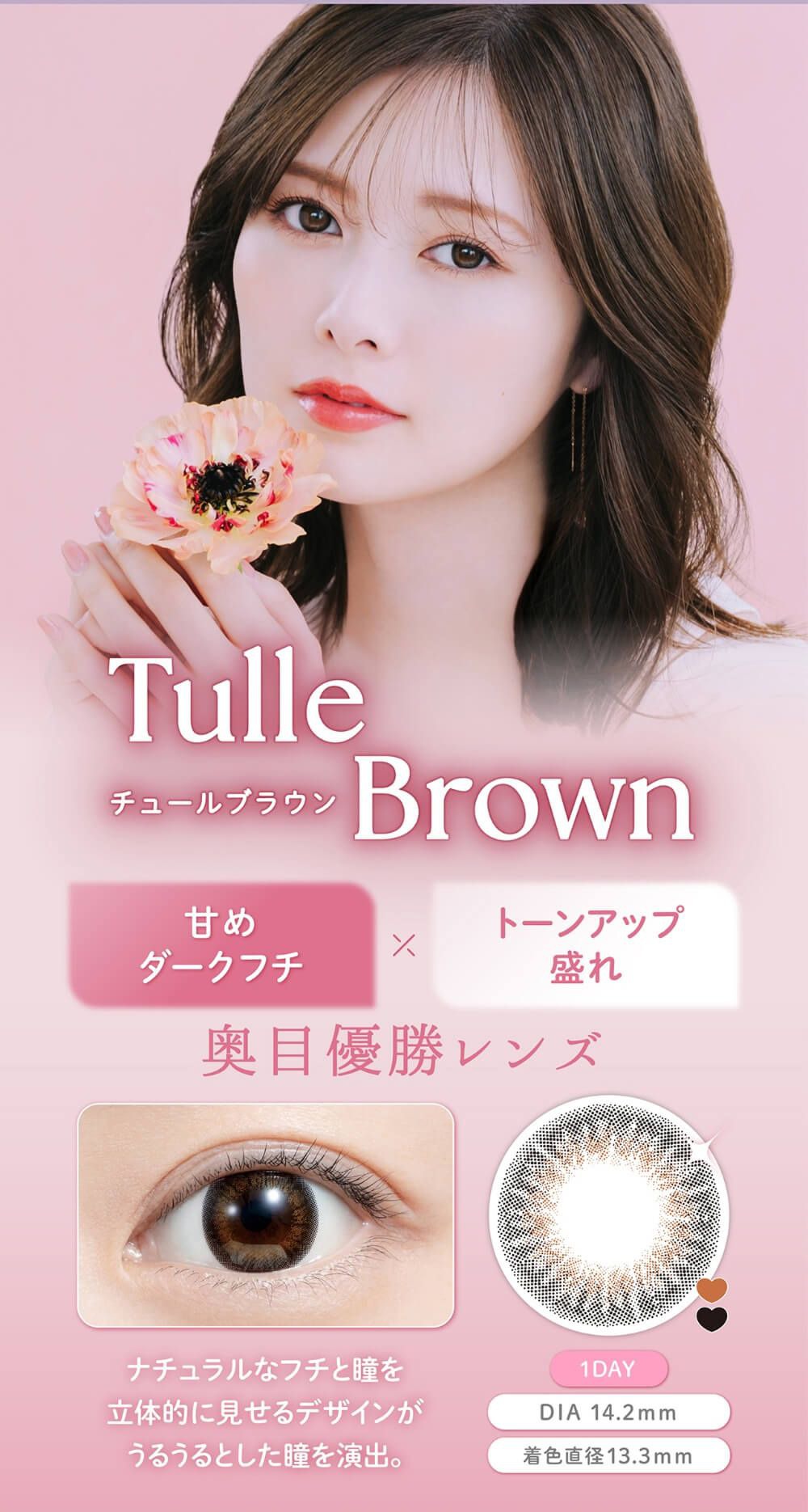 チュールブラウン