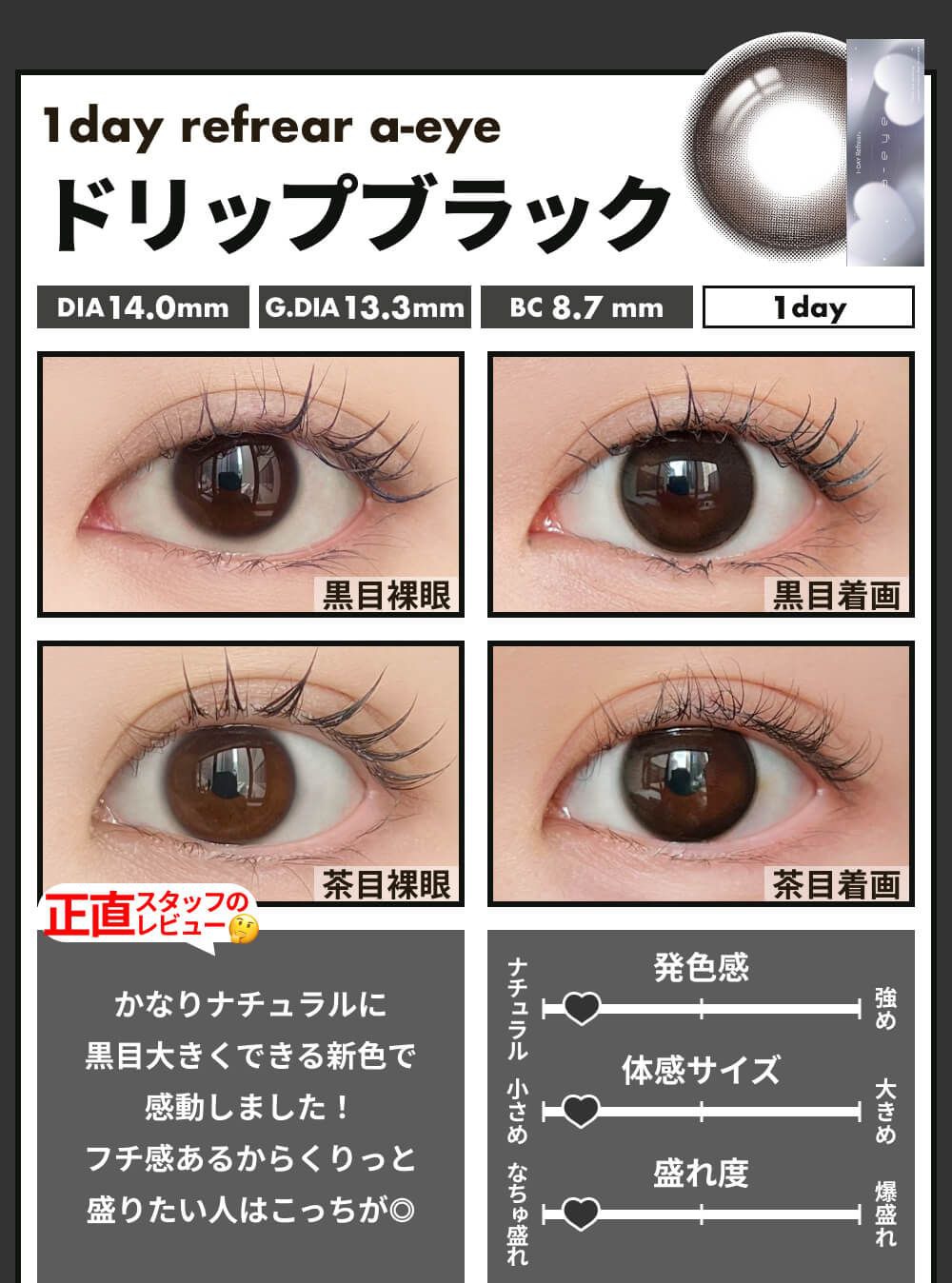 ドリップブラック