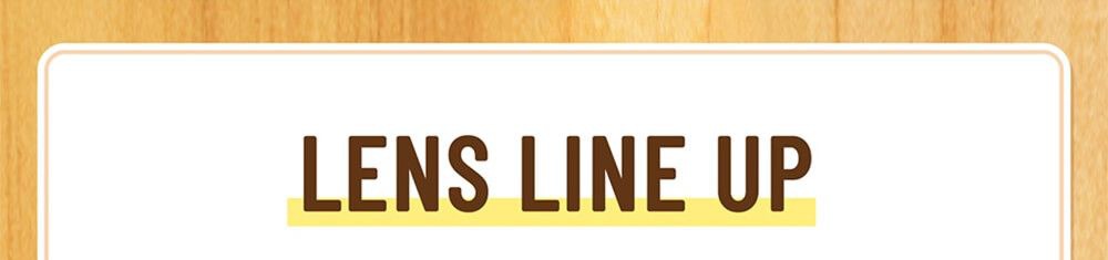 レンズラインナップ