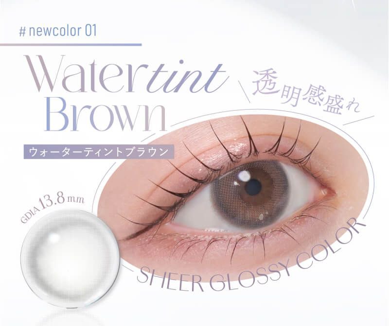 ウォーターティントブラウン
